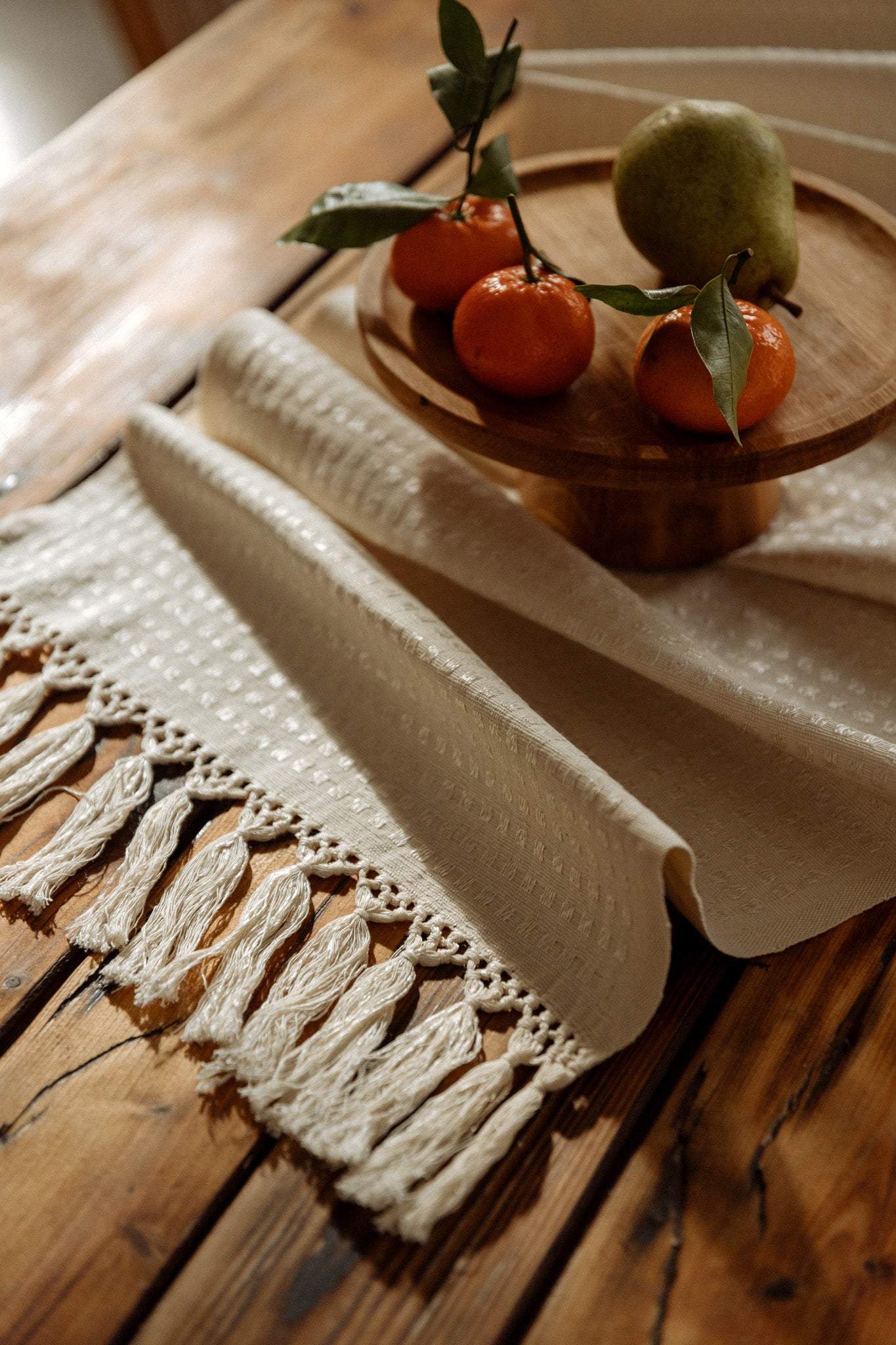 Glimmer Squares Table runner