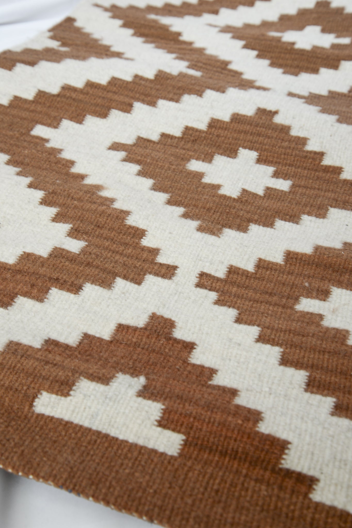 Linear Terracotta Rug XS