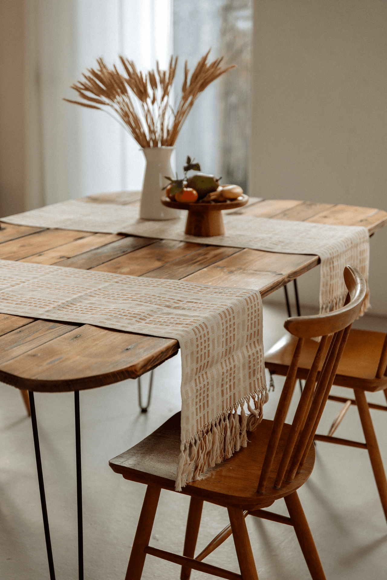 Cotton table runner