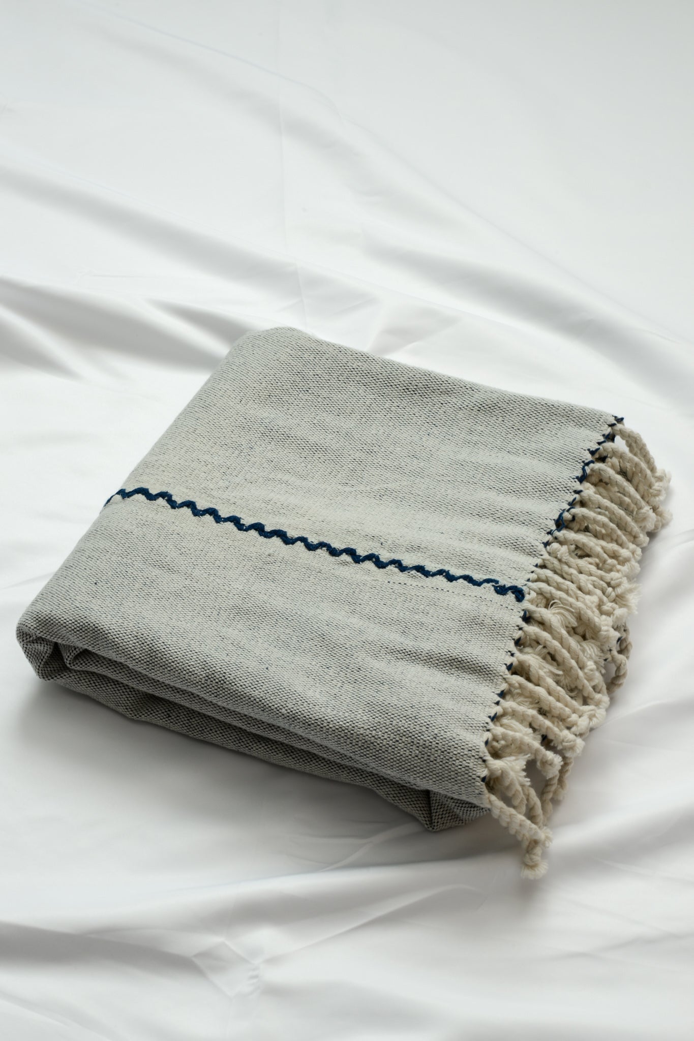 Indigo Throw