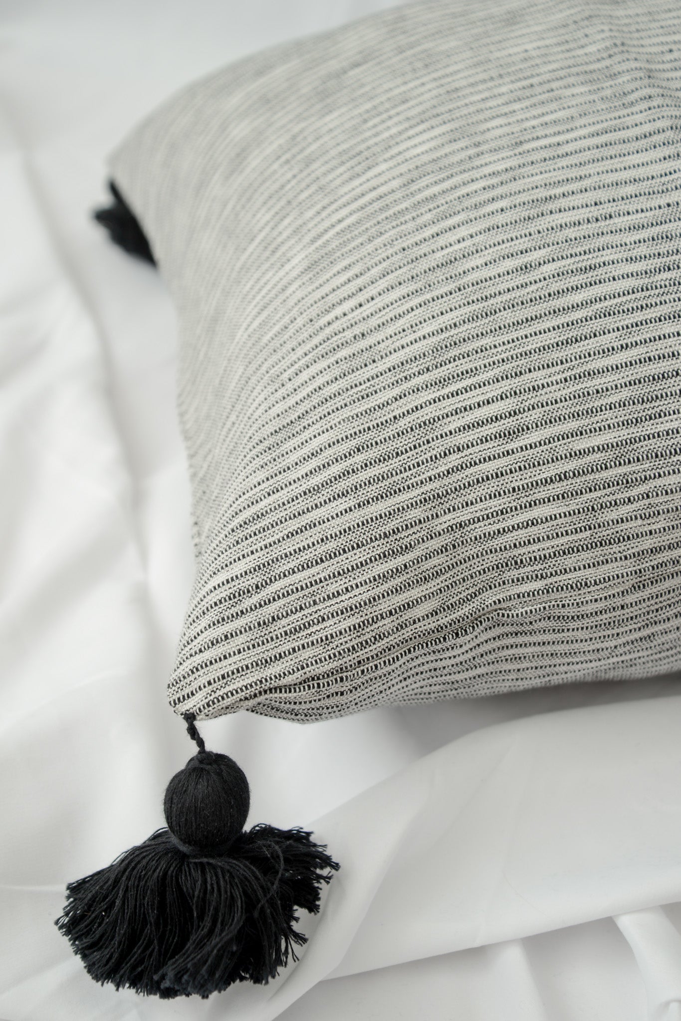 Serendipity Pompom Dark Cushion