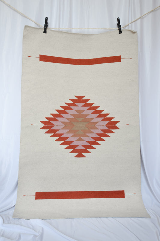 Zapotec Red Rug M